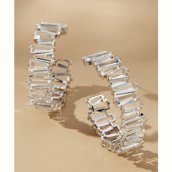 Retrofete Jewelry - NEW | Retrofete Karsyn Crystal Hoop Earrings